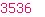 3536
