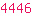 4446