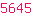 5645
