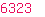 6323