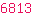 6813