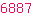 6887