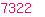 7322