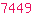 7449