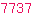 7737