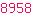 8958