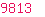9813