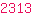 2313