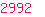2992