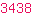 3438