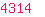 4314