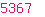 5367