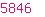 5846