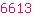 6613
