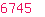 6745