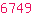6749