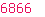 6866