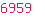 6959
