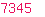 7345