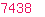 7438