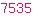 7535