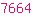 7664