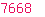 7668