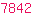 7842