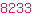 8233