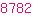 8782